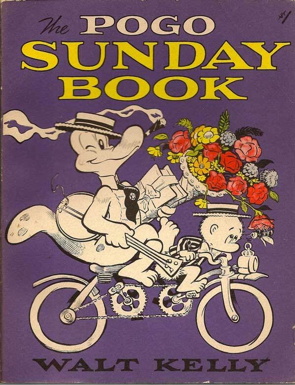 Item #010659 The Pogo Sunday Book. WALT KELLY