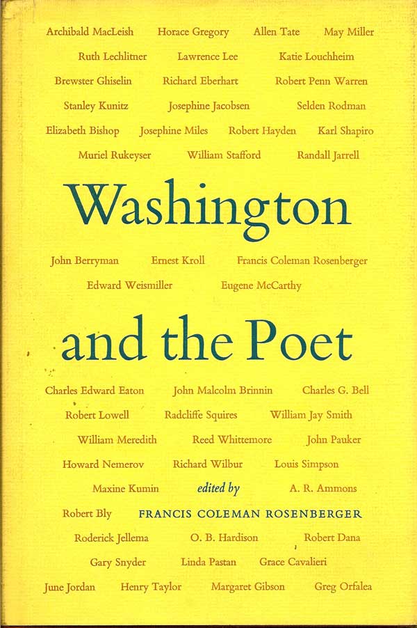 Item #011434 Washington and the Poet. FRANCIS COLEMAN ROSENBERGER.