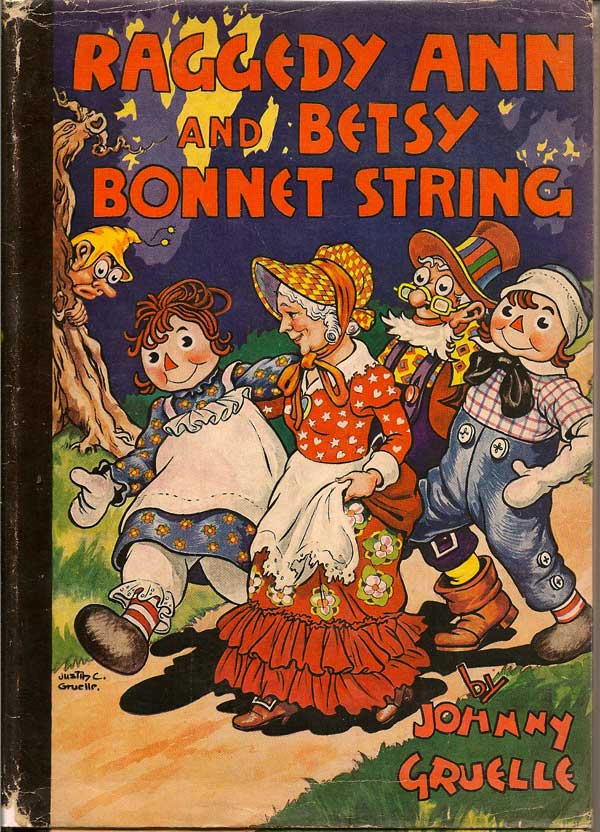 Item #011932 Raggedy Ann and Betsy Bonnet String. JOHNNY GRUELLE.