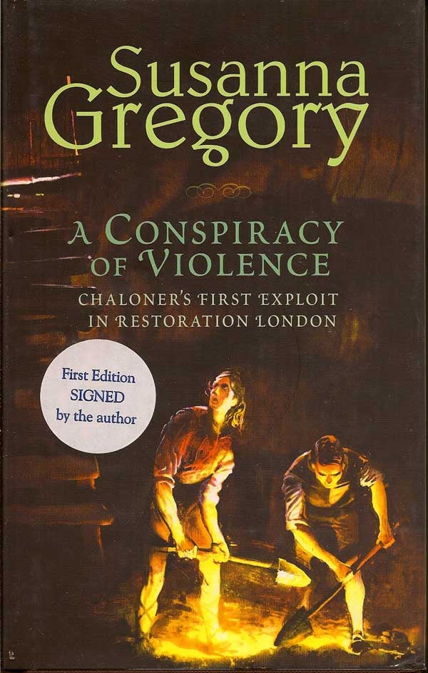 Item #013401 A Conspiracy of Violence. SUSANNA GREGORY.