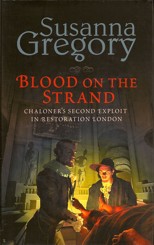 Item #014100 Blood On The Strand. SUSANNA GREGORY.