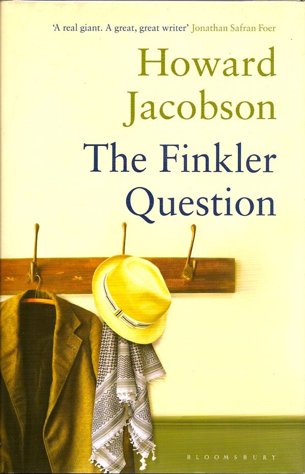 Item #014821 The Finkler Question. HOWARD JACOBSON.