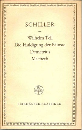 Schillers Werke In Zehn Banden