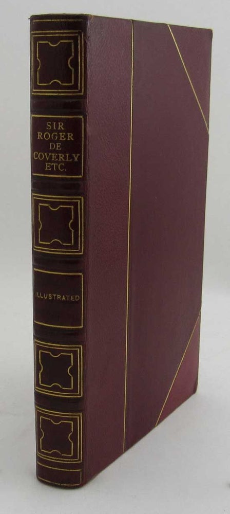 Item #017320 Sir Roger Coverly And Other Essays From The Spectator. JOSEPH AND STEELE ADDISON,...