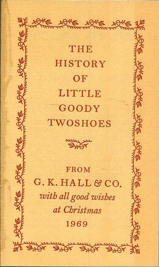Item #017501 The History Of Little Goody Twoshoes