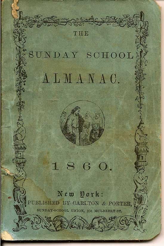 Item #017513 The Sunday School Almanac