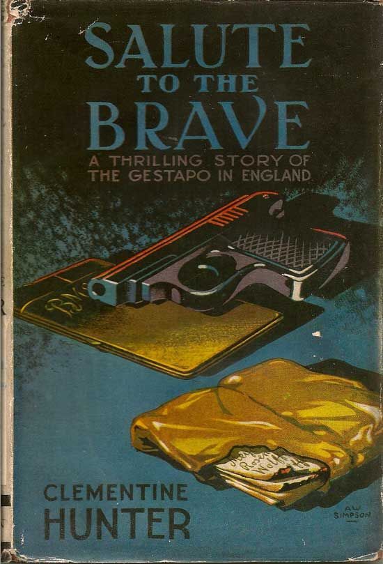 Item #017582 Salute To The Brave. CLEMENTINE HUNTER