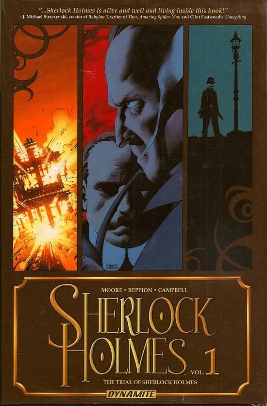 Item #017687 Sherlock Holmes Vol. 1: The Trial Of Sherlock Holmes. LEAH MOORE, JOHN MARK REPPION