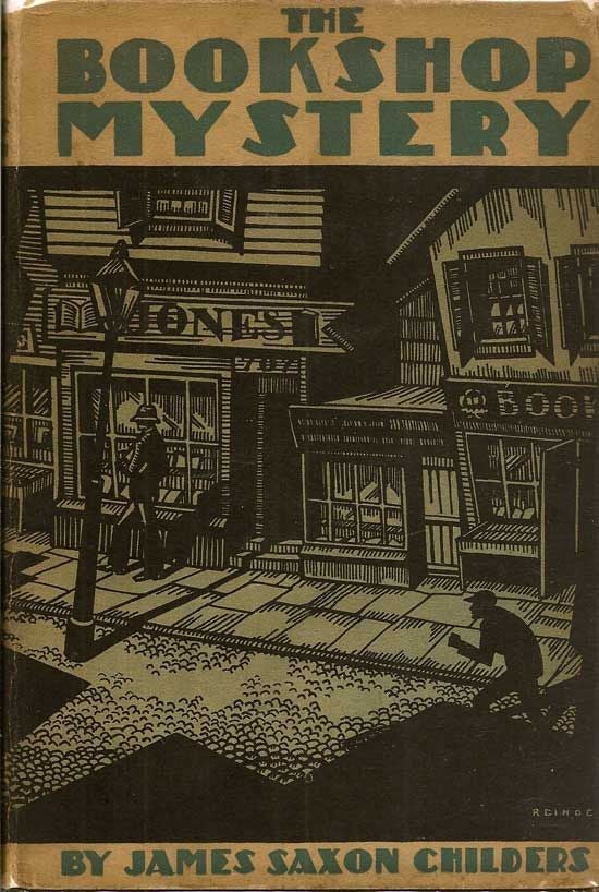 Item #017823 The Bookshop Mystery. JAMES SAXON CHILDERS.