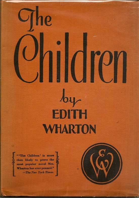 Item #017853 The Children. EDITH WHARTON