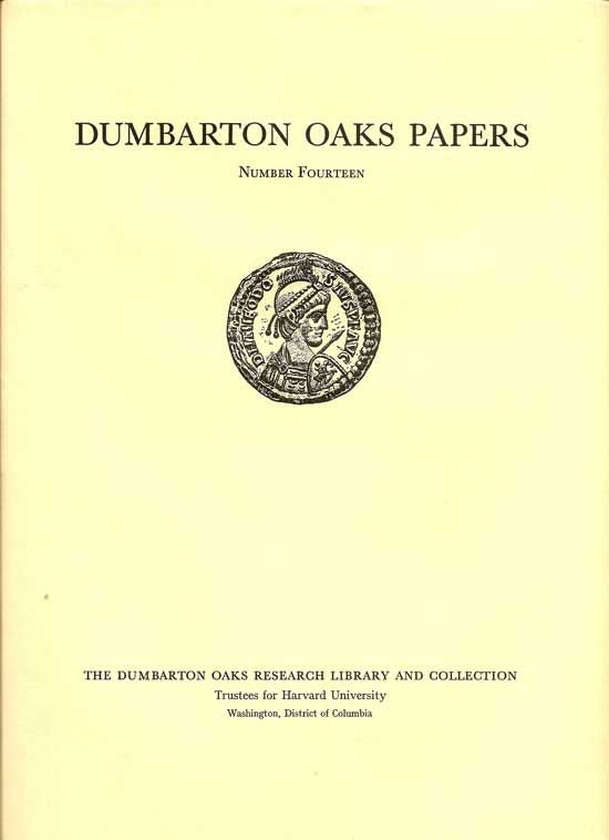 Item #018135 Dumbarton Oaks Papers Number Fourteen