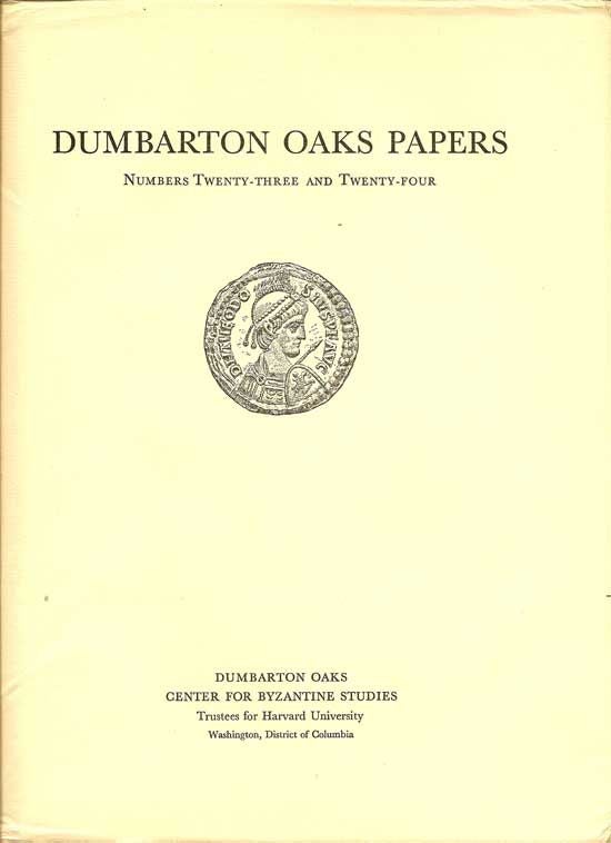 Item #018144 Dumbarton Oaks Papers Numbers Twenty-Three and Twenty-Four