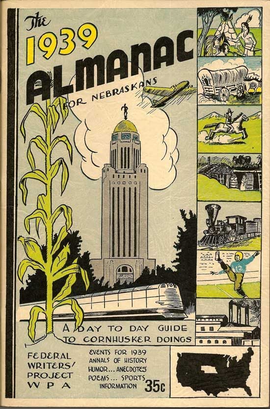 Item #018389 The 1939 Almanac For Nebraskans