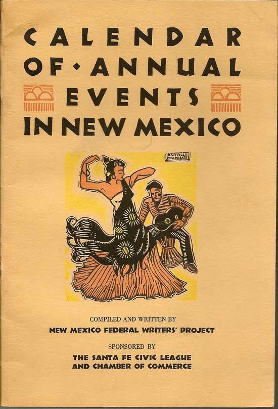Item #018424 Calendar Of Annual Events In New Mexico