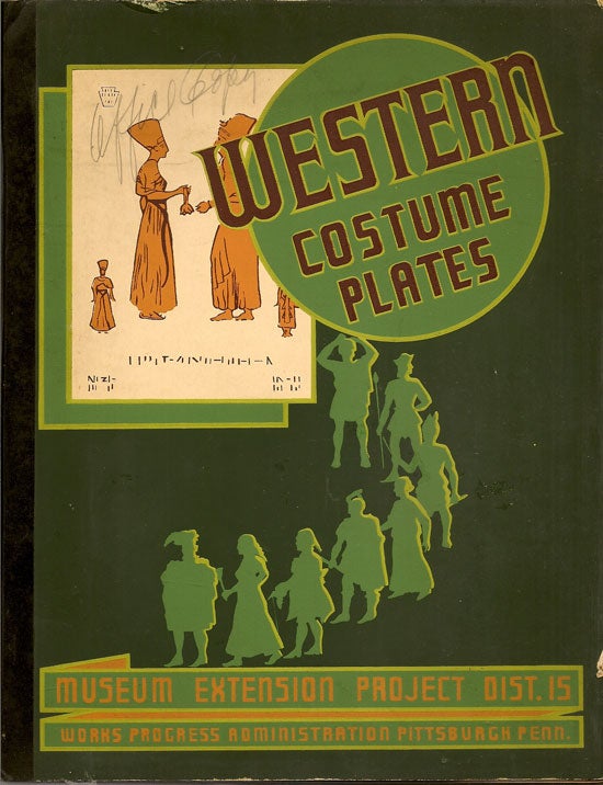 Item #018751 Description Of Western Costume Plates