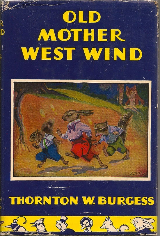 Item #019042 Mother West Wind Series. THORNTON W. BURGESS.
