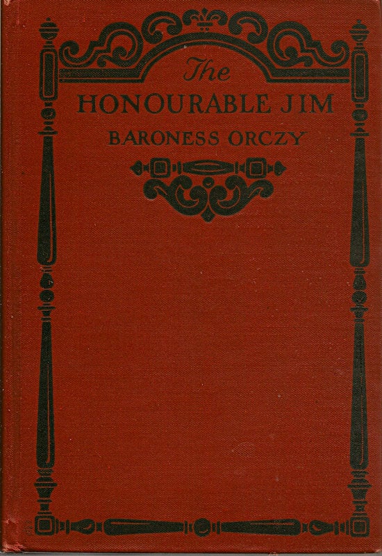 Item #019050 The Honourable Jim. BARONESS ORCZY