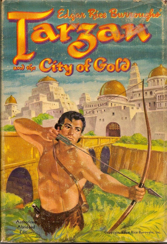 Item #019220 Tarzan And The City Of Gold. EDGAR RICE BURROUGHS.