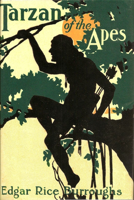 Item #019230 Tarzan Of The Apes. EDGAR RICE BURROUGHS.