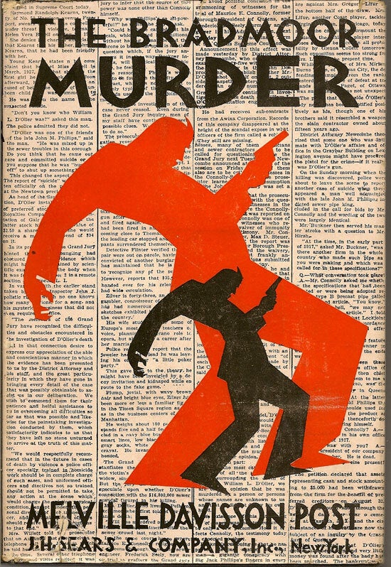 Item #019497 The Bradmoor Murder. Including The Remarkable Deductions Or Sir Henry Marquis Of...