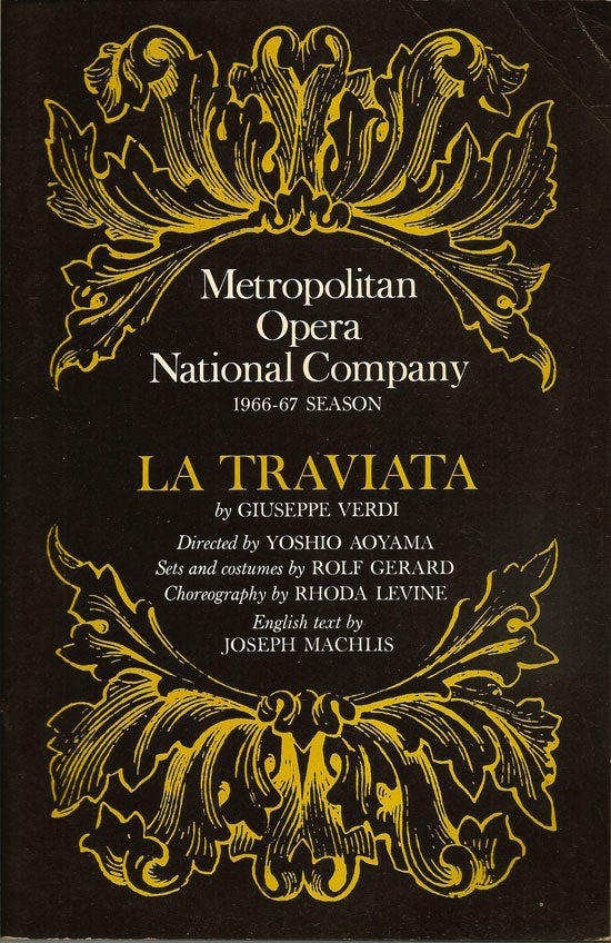 Item #019581 La Traviata. GIUSEPPE VERDI