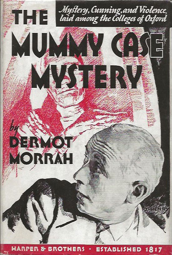 Item #019738 The Mummy Case Mystery. DERMOT MORRAH