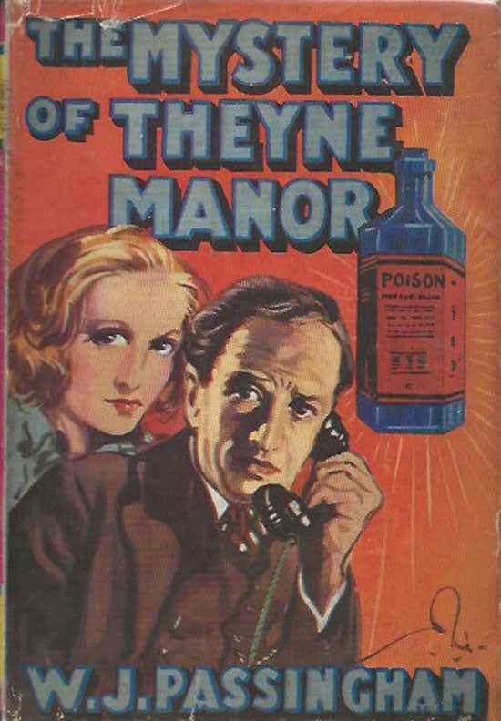 Item #019819 The Mystery Of Theyne Manor. W. J. PASSINGHAM.