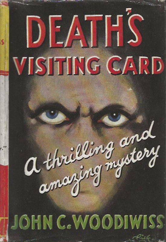 Item #019835 Death's Visiting Card. JOHN C. WOODIWISS