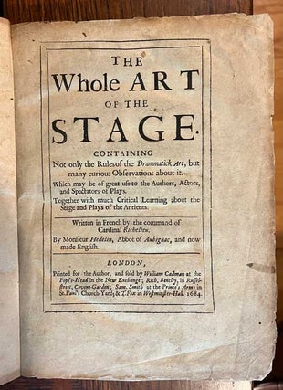 The Whole Art Of The Stage