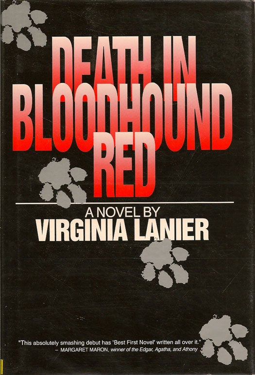 Item #002011 Death in Bloodhound Red. VIRGINIA LANIER