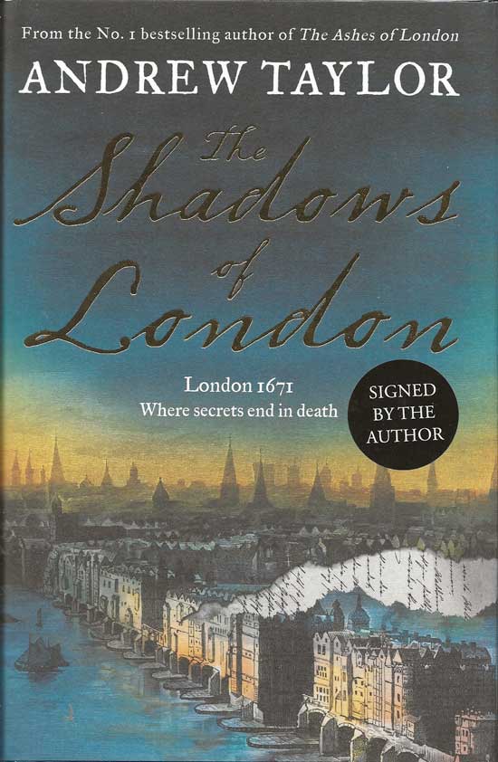 Item #20183 Shadows Of London. ANDREW TAYLOR