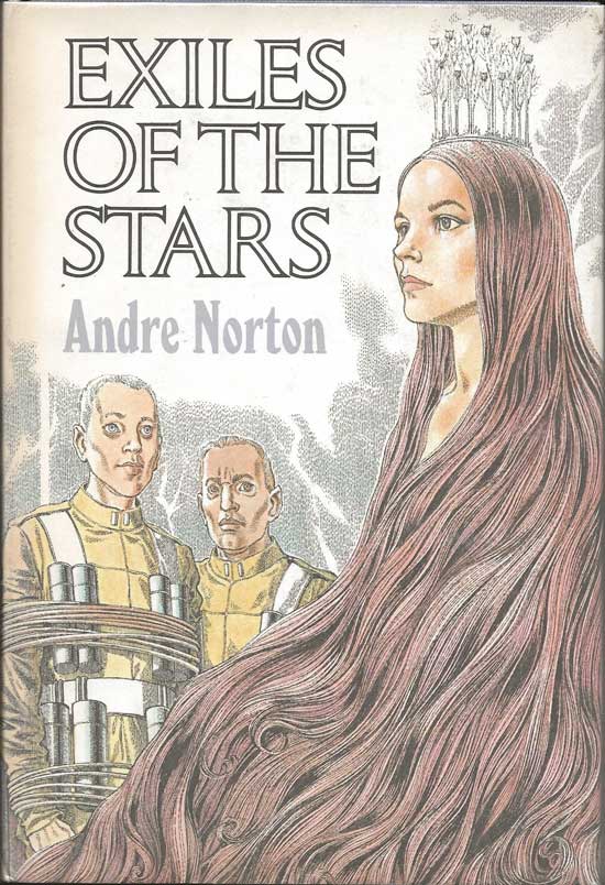 Item #20234 Exiles Of The Stars. ANDRE NORTON.