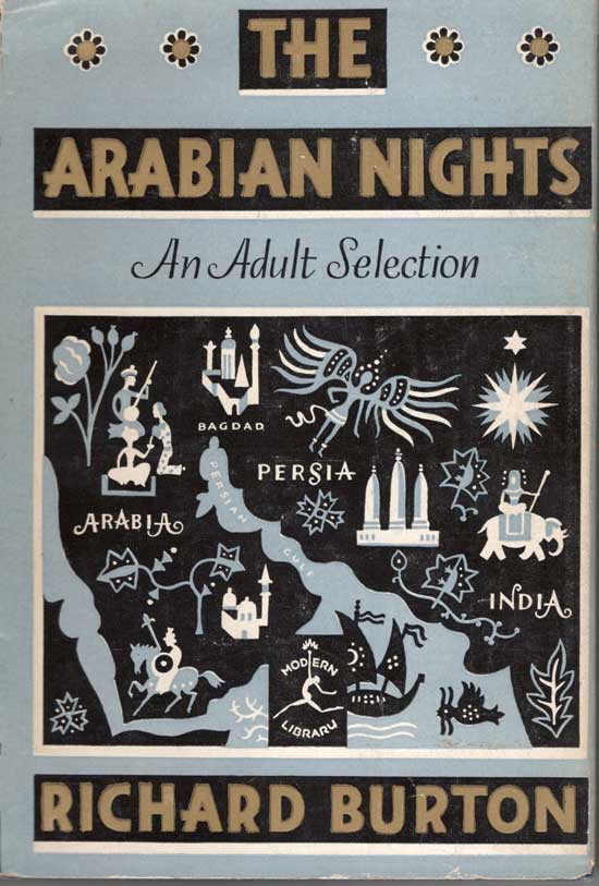 Item #20331 The Arabian Nights. An Adult Selection. RICHARD BURTON