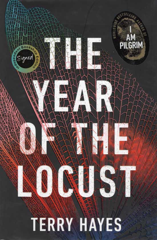 Item #20350 The Year Of The Locust. TERRY HAYES