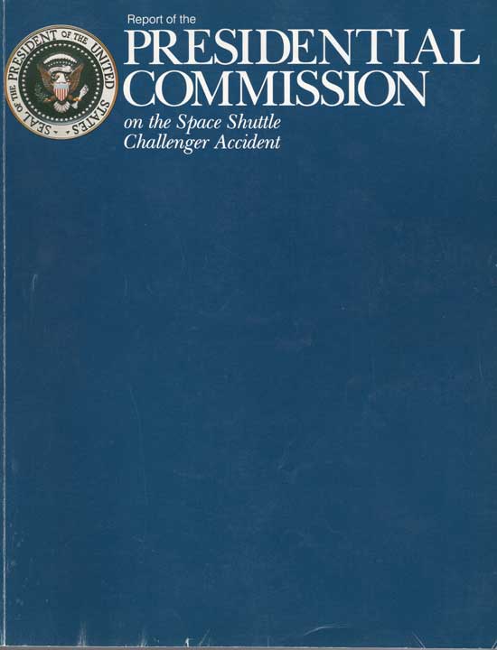 Item #20361 Report Of The Presidential Commission On The Space Shuttle Challenger Accident