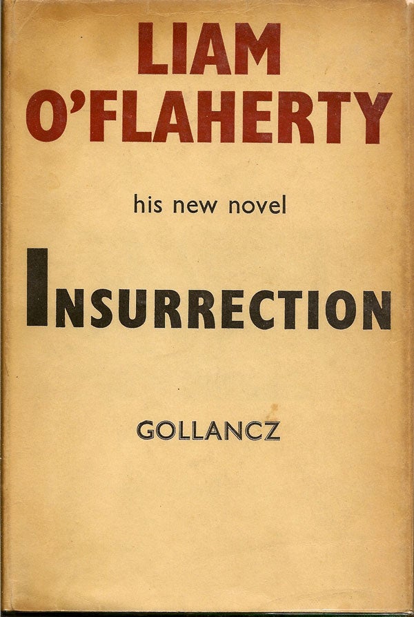 Item #000352 Insurrection. LIAM O'FLAHERTY