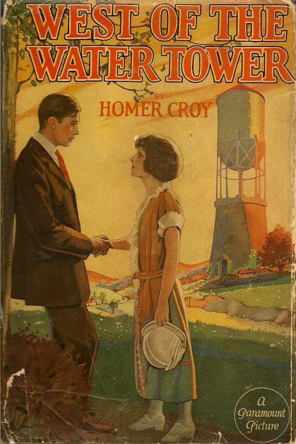 Item #003750 West of the Water Tower. HOMER CROY