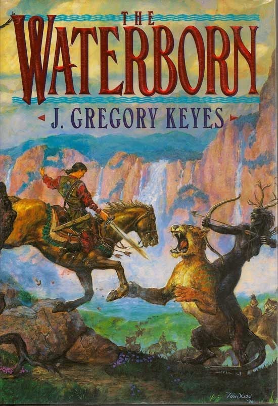 Item #008983 The Waterborn. J. GREGORY KEYES