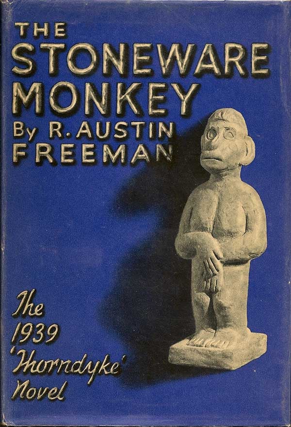 Item #009560 The Stoneware Monkey. R. AUSTIN FREEMAN